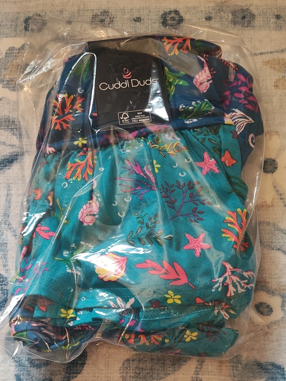 CUDDL DUDS: SEA LIFE PAJAMA SET